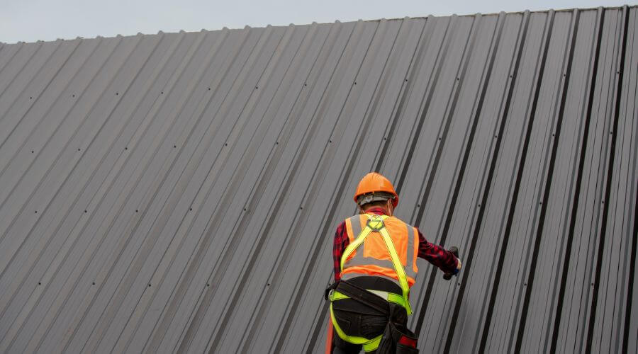 Professional metal roof installation services in Norwalk, IA